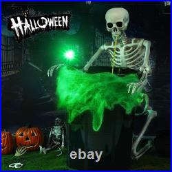 Halloween Puking Skeleton Vomiting Decoration Lawn Outdoor