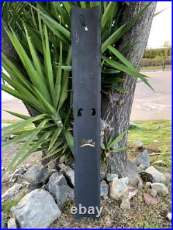 Halloween Tiki Wood Mask Vampire Fangs Tropical Bar Patio Decor 5' ft x 6-7 in