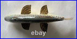 Hand Painted Wooden Fishing Lure 6. Signed Rudy Zweig