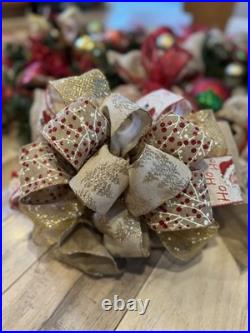 Handcrafted Decorative Pre-lit Festive Christmas Garland-28 feet long