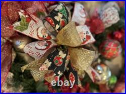 Handcrafted Decorative Pre-lit Festive Christmas Garland-28 feet long
