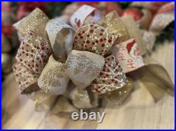 Handcrafted Decorative Pre-lit Festive Christmas Garland-28 feet long