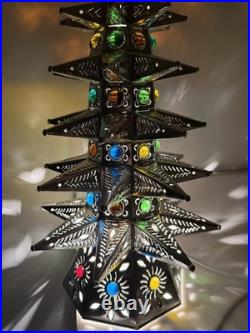 Handmade Metal Christmas Tree Decoration Ornament Holiday Decor