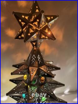 Handmade Metal Christmas Tree Decoration Ornament Holiday Decor