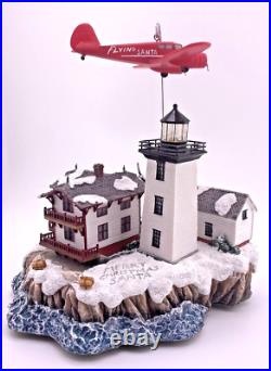 Harbour LIghts #722 HOSPITAL POINT, MA Lighthouse Christmas 2007 LE #110 Lighted