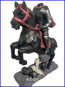 Headless Horseman LED Lighted Decor 15.75 Gothic Halloween Tabletop New NWT