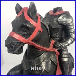 Headless Horseman LED Lighted Decor 15.75 Gothic Halloween Tabletop New NWT