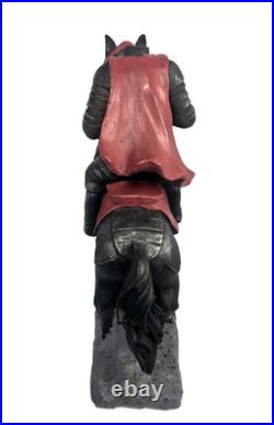 Headless Horseman LED Lighted Decor 15.75 Gothic Halloween Tabletop New NWT