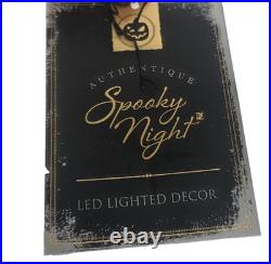 Headless Horseman LED Lighted Decor 15.75 Gothic Halloween Tabletop New NWT