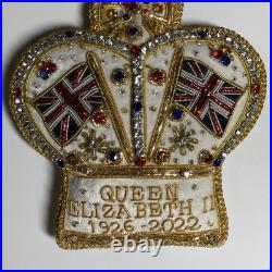 Historic Royal Palaces Queen Elizabeth Ornament Longest Reign Monarch Crown 2022