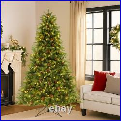 Hivvago 6/7 FT Artificial Tree with Pine Cones & Adjustable Light Brightness Hivvago 6/7 FT Artificial Tree with Pine Cones & Adjustable Light Brightness