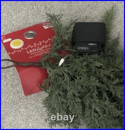 Hobby Lobby 6ft Pre-Lit Cedar Garland. Christmas Greenery Lighted Garland. NEW Hobby Lobby 6ft Pre-Lit Cedar Garland. Christmas Greenery Lighted Garland. NEW