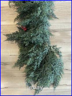 Hobby Lobby 6ft Pre-Lit Cedar Garland. Christmas Greenery Lighted Garland. NEW Hobby Lobby 6ft Pre-Lit Cedar Garland. Christmas Greenery Lighted Garland. NEW