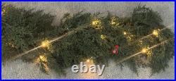 Hobby Lobby 6ft Pre-Lit Cedar Garland. Christmas Greenery Lighted Garland. NEW Hobby Lobby 6ft Pre-Lit Cedar Garland. Christmas Greenery Lighted Garland. NEW
