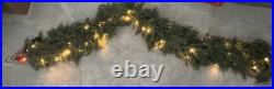 Hobby Lobby 6ft Pre-Lit Cedar Garland. Christmas Greenery Lighted Garland. NEW Hobby Lobby 6ft Pre-Lit Cedar Garland. Christmas Greenery Lighted Garland. NEW