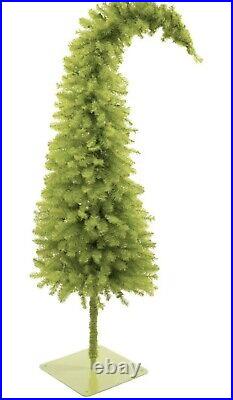 Hobby Lobby Grinch Christmas Tree 5' LED Bright Green Whimsical Indoor Light Up