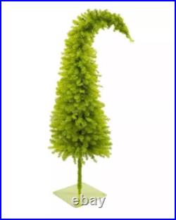 Hobby Lobby Grinch Christmas Tree 5' LED Bright Green Whimsical NEW