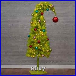 Hobby Lobby Whimsical Green Pre-Lit Grinch Christmas Tree Seasonal Decor 5 Ft Bn Hobby Lobby Whimsical Green Pre-Lit Grinch Christmas Tree Seasonal Decor 5 Ft Bn