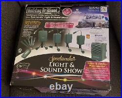Holiday Brilliant Spectacular Light & Sound Show Kit Bluetooth
