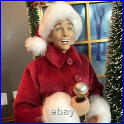 Holiday Creations Bing Crosby Sings White Christmas Lights Up Holiday