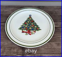 Holiday Dining Set 53 Pieces with Plates, Bowls, Coffee Cups and Wine Glasses