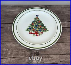 Holiday Dining Set 53 Pieces with Plates, Bowls, Coffee Cups and Wine Glasses