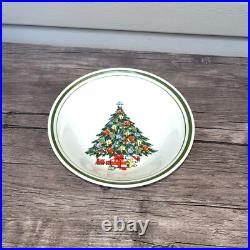 Holiday Dining Set 53 Pieces with Plates, Bowls, Coffee Cups and Wine Glasses