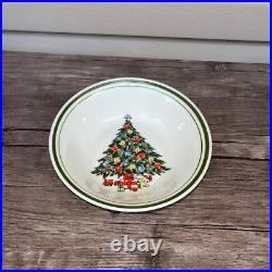 Holiday Dining Set 53 Pieces with Plates, Bowls, Coffee Cups and Wine Glasses