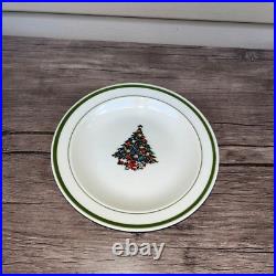 Holiday Dining Set 53 Pieces with Plates, Bowls, Coffee Cups and Wine Glasses