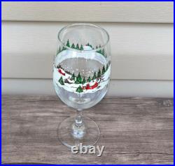 Holiday Dining Set 53 Pieces with Plates, Bowls, Coffee Cups and Wine Glasses