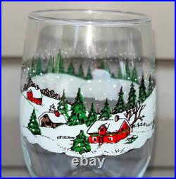 Holiday Dining Set 53 Pieces with Plates, Bowls, Coffee Cups and Wine Glasses