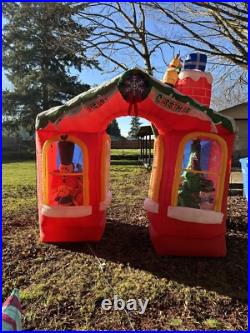 Holiday Living 10' Animated Christmas Archway With Box Self Inflating Holiday Living 10' Animated Christmas Archway With Box Self Inflating