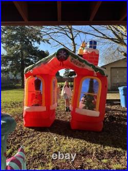 Holiday Living 10' Animated Christmas Archway With Box Self Inflating Holiday Living 10' Animated Christmas Archway With Box Self Inflating