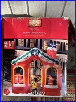 Holiday Living 10' Animated Christmas Archway With Box Self Inflating Holiday Living 10' Animated Christmas Archway With Box Self Inflating