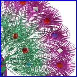 Holiday Living 3-ft LED Multicolor Twinkling Peacock Holiday Decoration