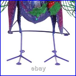 Holiday Living 3-ft LED Multicolor Twinkling Peacock Holiday Decoration