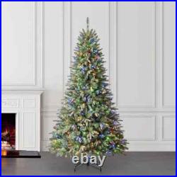 Holiday Living 7.5-ft Brighton Spruce Pre-lit Artificial Christmas Tree