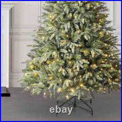 Holiday Living 7.5-ft Brighton Spruce Pre-lit Artificial Christmas Tree