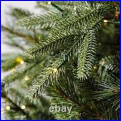 Holiday Living 7.5-ft Brighton Spruce Pre-lit Artificial Christmas Tree