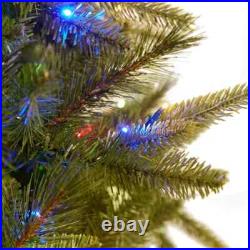 Holiday Living 7.5-ft Brighton Spruce Pre-lit Artificial Christmas Tree