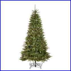 Holiday Living 7.5-ft Brighton Spruce Pre-lit Artificial Christmas Tree