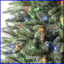 Holiday Living 7.5-ft Brighton Spruce Pre-lit Artificial Christmas Tree