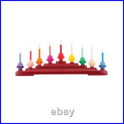 Holiday Splendor 9 Count Bubble Light Candolier