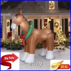 Holiday Time 9 Foot Clydesdale