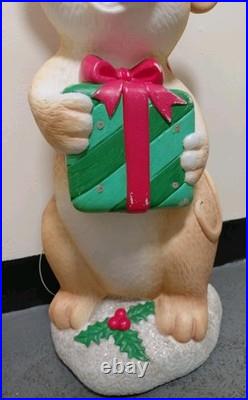 Holiday Time Seller Helper 28 Christmas Mouse LED Weighted Mice Blow Mold