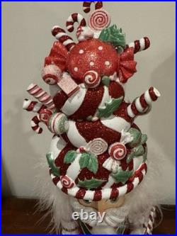 Hollywood NutcrackersT Peppermint Candy Hat Nutcracker Hard To Find