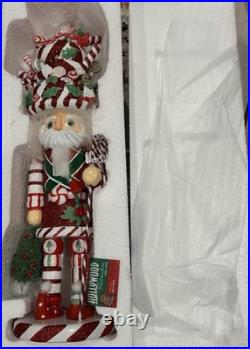 Hollywood NutcrackersT Peppermint Candy Hat Nutcracker Hard To Find