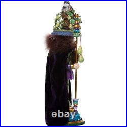 Hollywood Partridge In A Pear Tree Wooden Christmas Nutcracker 18 Inch HA0339