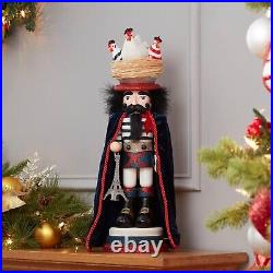 Hollywood Three French Hens Nutcracker HA0465 17.5 Inch New