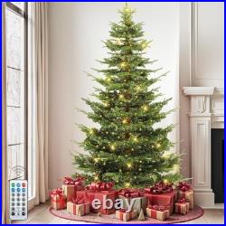 Home 7.5 ft Pre-Lit Grand Duchess Fir Christmas Tree